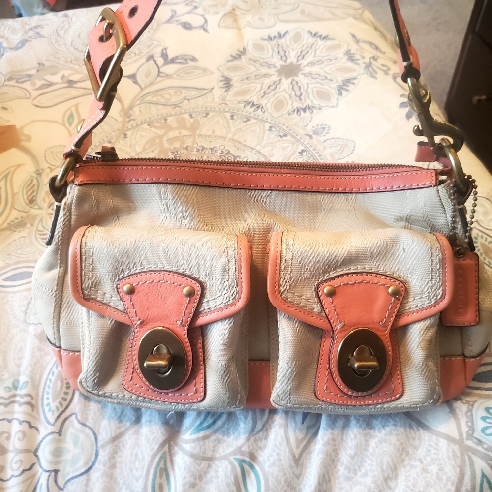 Vintage Coach Clutch